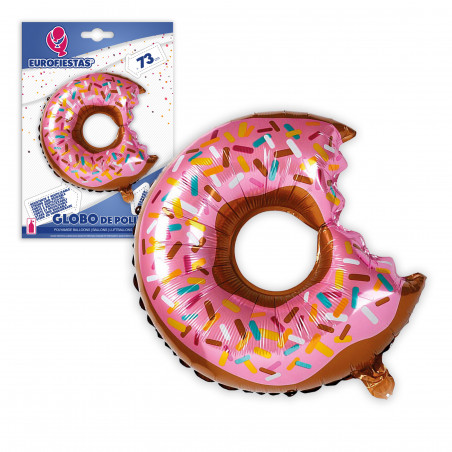 Ciambella o palloncino a forma di ciambella in poliammide 73 cm. circa per decorare