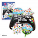 Set di 5 palloncini per compleanni con disegni di videogiochi