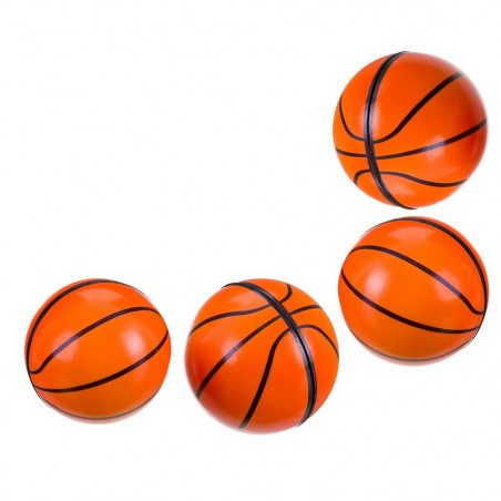 Pallone da basket in schiuma realistica, design 10 cm. per giocare