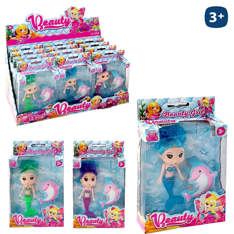 Bambola Giocattolo Con Sirenetta Da Regalare