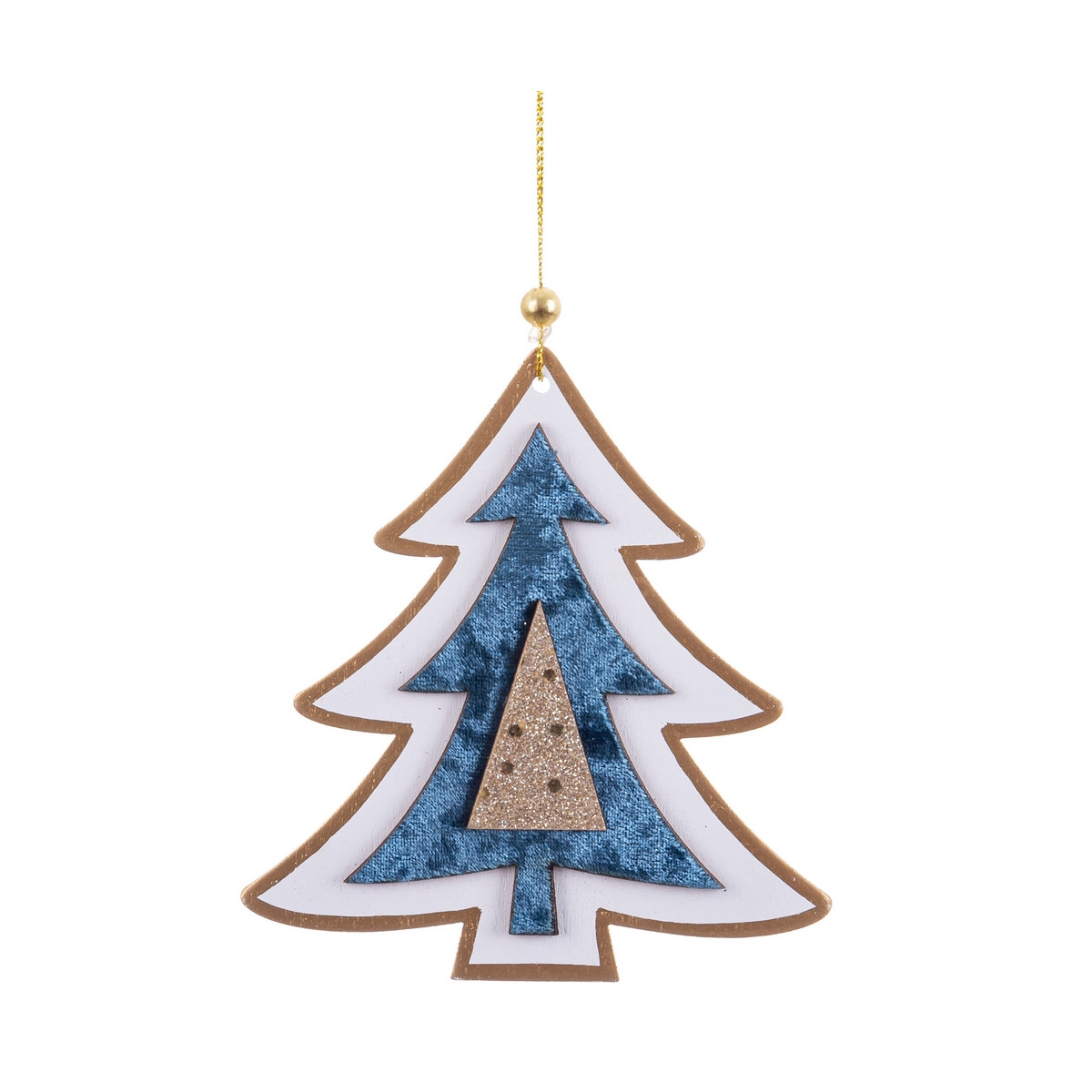 Ciondolo per decorare l'albero di Natale a forma di Pino