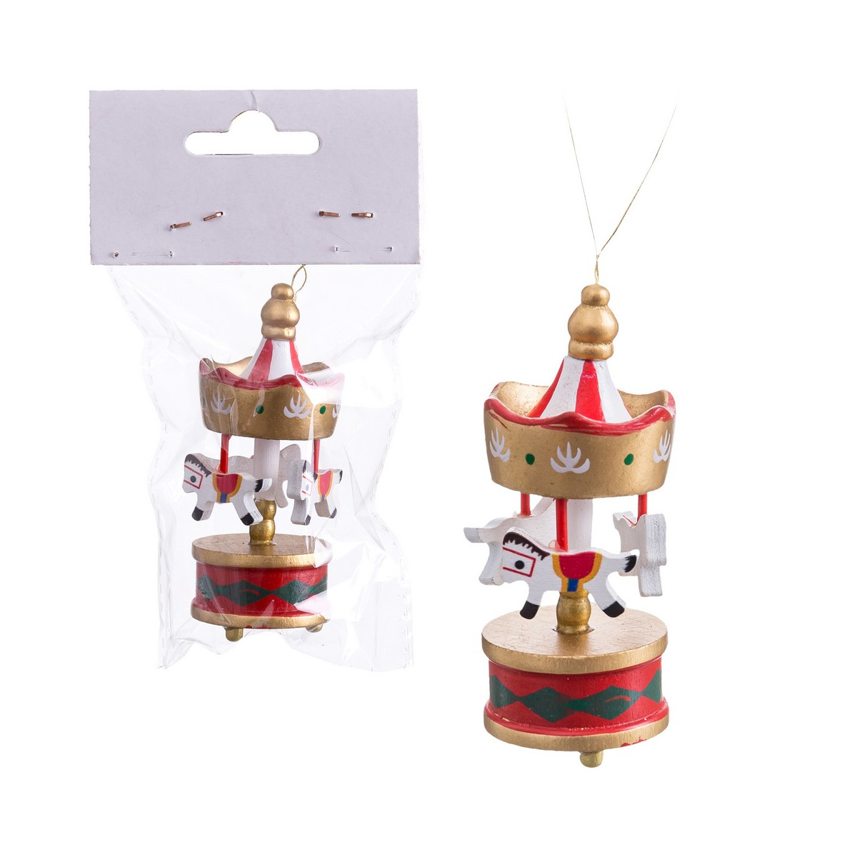 Colgante carrusel per Natale