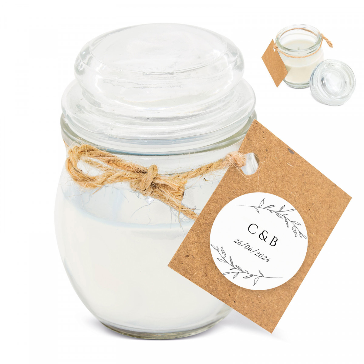 24 Barattoli In Alluminio Da 15 Ml Con Coperchio Trasparente, Ideali Per Cosmetici Fai-da-te, Balsamo Labbra E Candele - 2