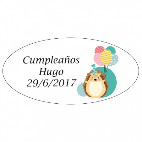 Evidenziatori fluorescenti con adesivi personalizzati per il compleanno