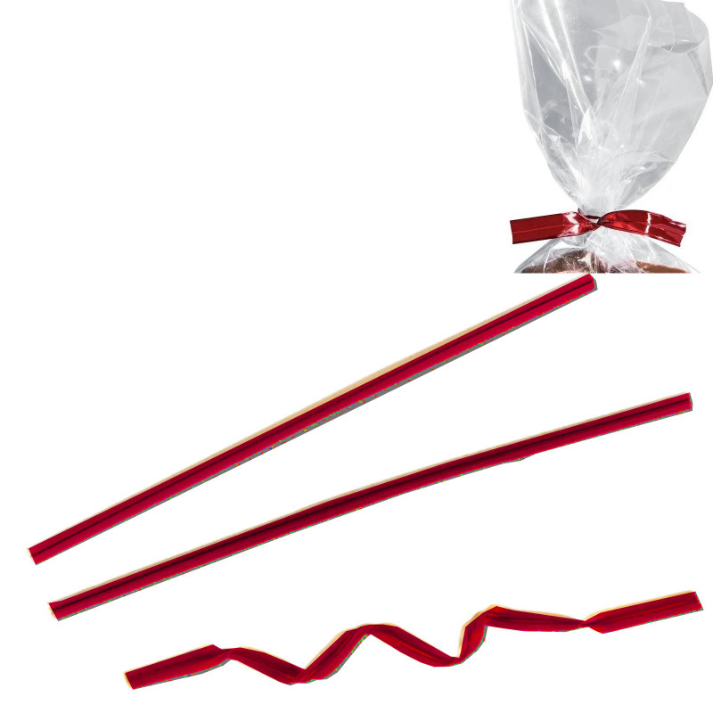Chiusura per borse di colore rosso