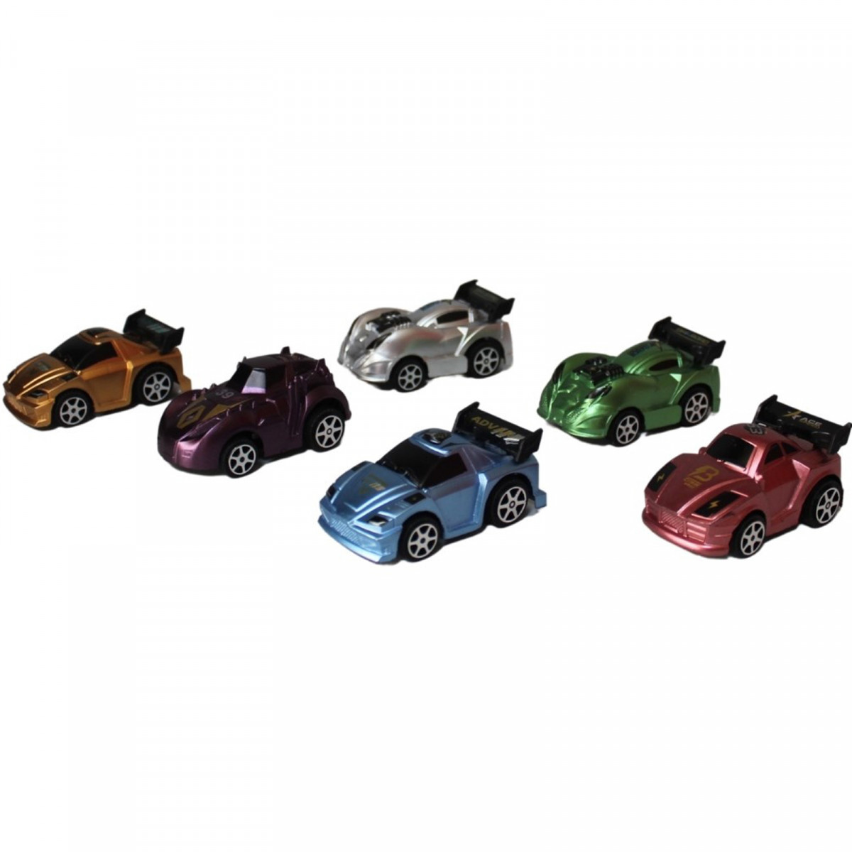 KandyToys 4 Macchinine In Metallo Pressofuso – Set Auto Da Corsa Giocattolo Per Bambini 3+ Anni, Modelli Sportivi Colorati - 5