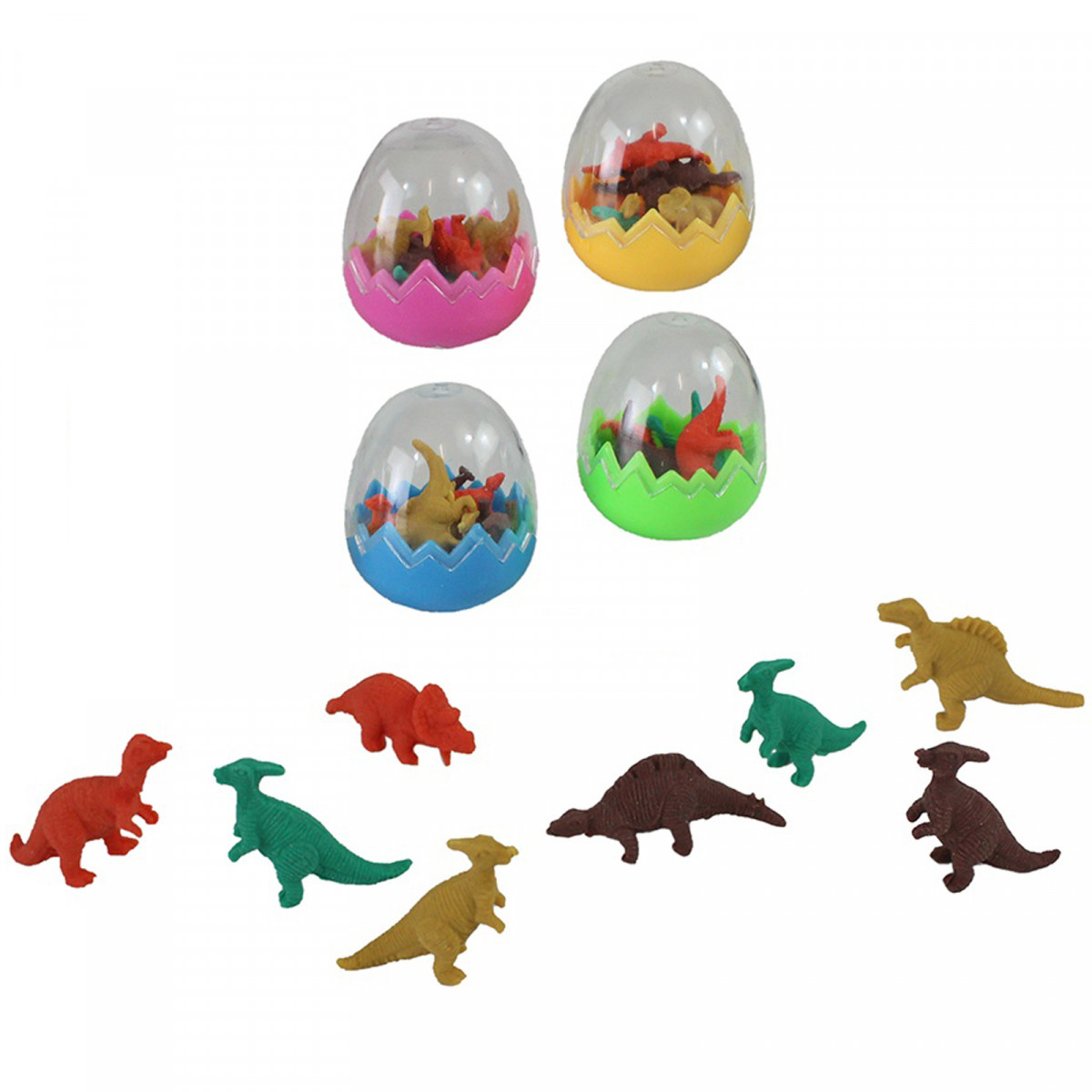 Gomme da cancellare a forma di dinosauro, simpatiche e divertenti, per bambini, fantastici articoli per la scuola
