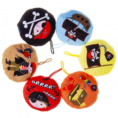 Mini cuscino di peluche dei pirati