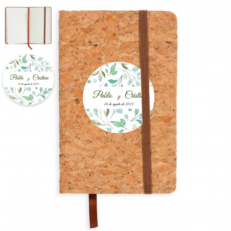Blocco note eco personalizzato per dettagli