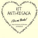 Scatola kraft personalizzata con adesivo