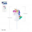 Candelina unicorno numero 1