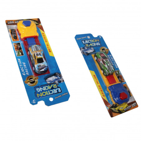 Auto giocattolo con lanciatore