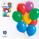 Palloncini in lattice assortiti di colori in confezione da 25 unità