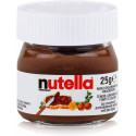 Nutella 25 grammi con etichetta personalizzata per i dettagli