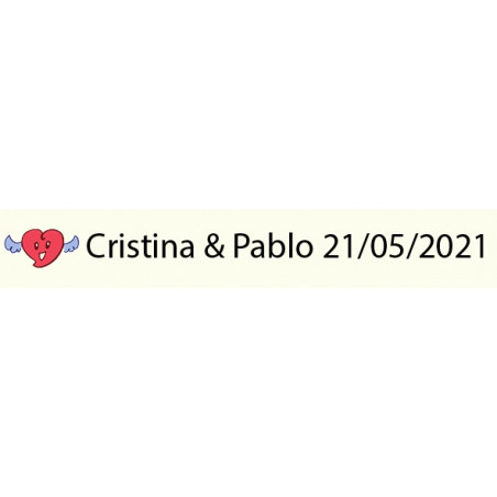 Cavatappi bianco personalizzato per dettagli
