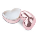 Penna a forma di rosa e lucidalabbra con custodia per matrimonio personalizzata