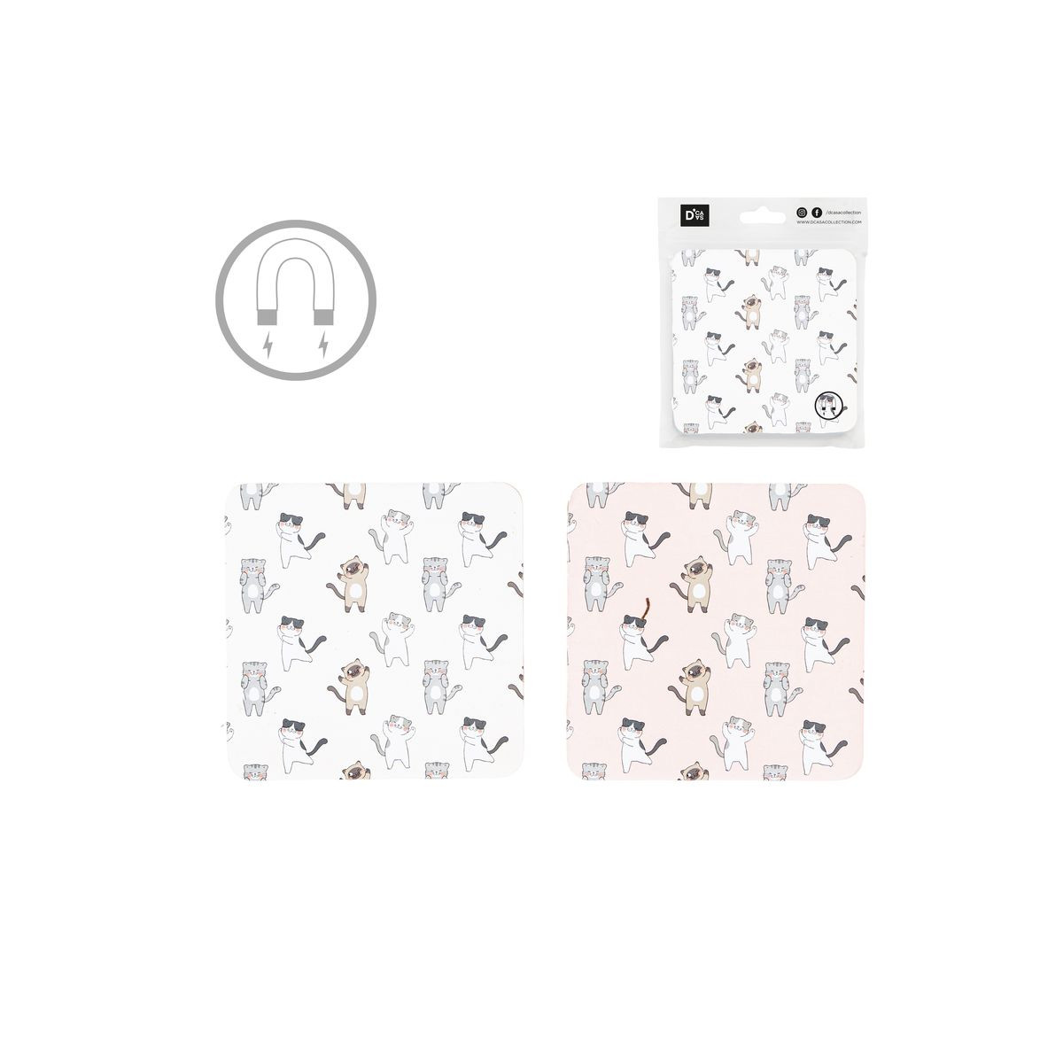 Sottobicchiere magnetico da regalo