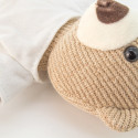 Orsetto di peluche piccolo con adesivo personalizzato da regalare per il battesimo