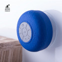 Altoparlante rosso bluetooth impermeabile rosso con adesivo speciale Natale Babbo Natale e amici