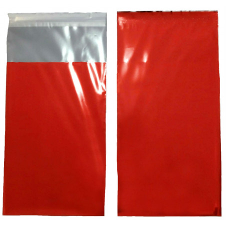 Balsamo labiale rosso sferico in busta metallizzata e adesivo personalizzato per Natale