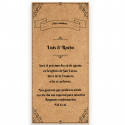 Invito di matrimonio con design a bordi classici personalizzabile