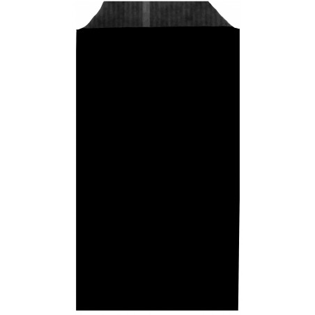 Bracciale in pelle con decorazioni argentate in busta nera con adesivo personalizzato con le iniziali per eventi