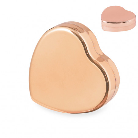 Balsamo labiale a forma di cuore personalizzato con adesivo