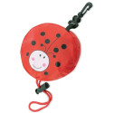 Zaino pieghevole a forma di coccinella con corda personalizzata con etichetta di Frozen