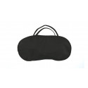 Set da viaggio di colore nero con adesivo minimalista personalizzabile per matrimoni