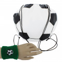 Borsa zaino calcio e polsino per bambini e bambine