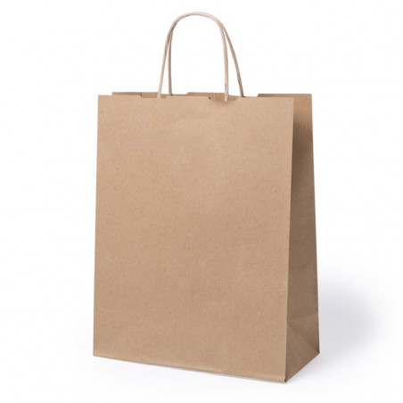 Zaino regalo con borraccia in borsa di kraft personalizzata