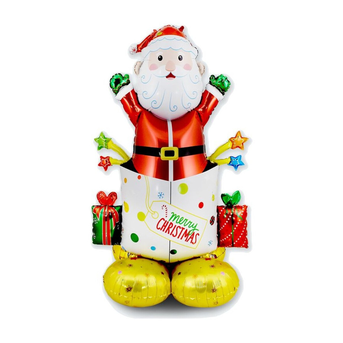 Globo di Babbo Natale 118 cm per decorare il Natale