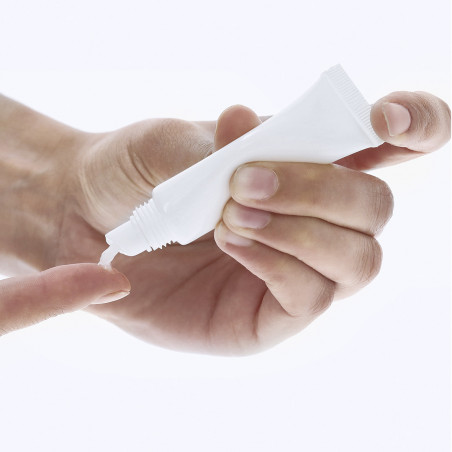 Balsamo labiale in barattolo con adesivo 5x1cm di comunione per bambina personalizzabile