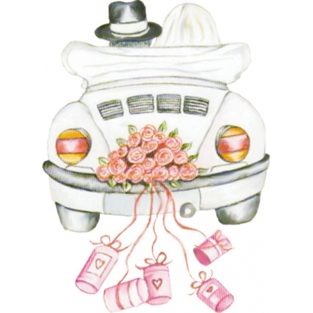 Adesivi auto matrimonio