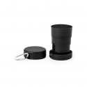 Vaso pieghevole con adesivo personalizzato da regalare