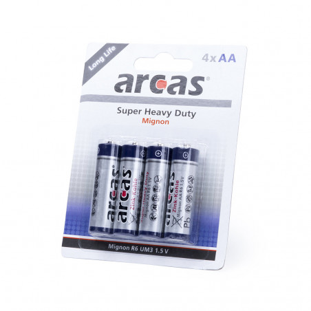 Blister di 4 pile 1,5V AA/R06