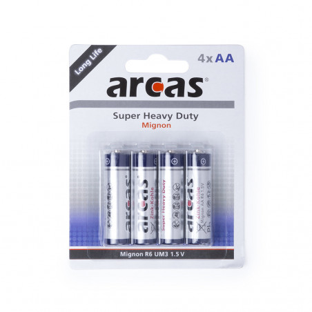 Blister di 4 pile 1,5V AA/R06