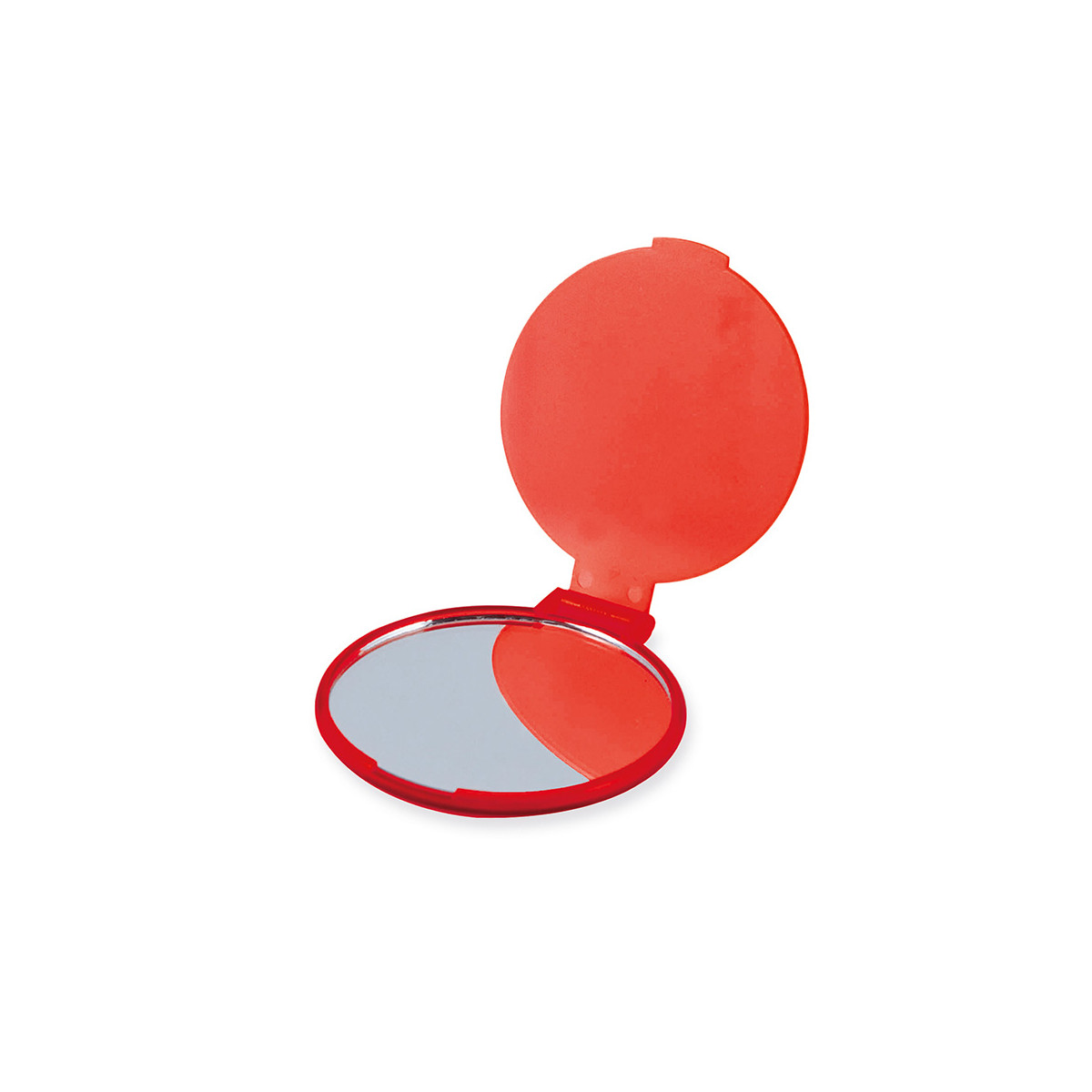 Specchietto pieghevole rosso