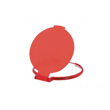 Specchietto pieghevole rosso