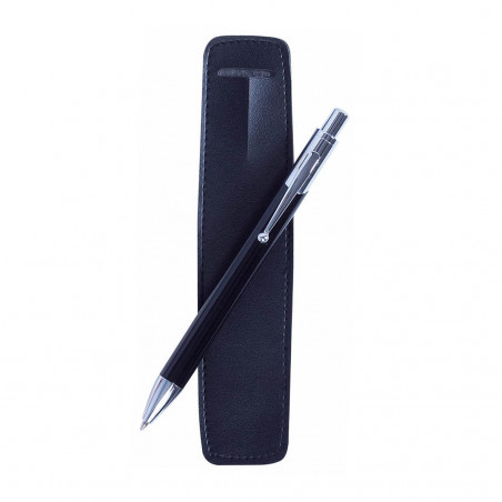 Penna con custodia in poliuretano