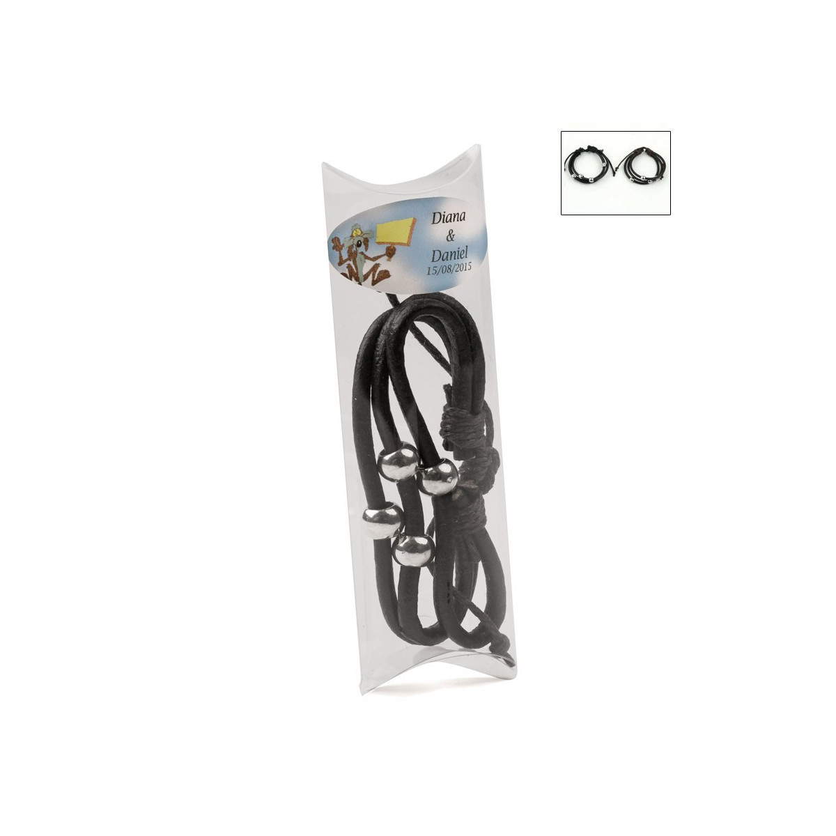 Bracciale regalo di nozze personalizzato