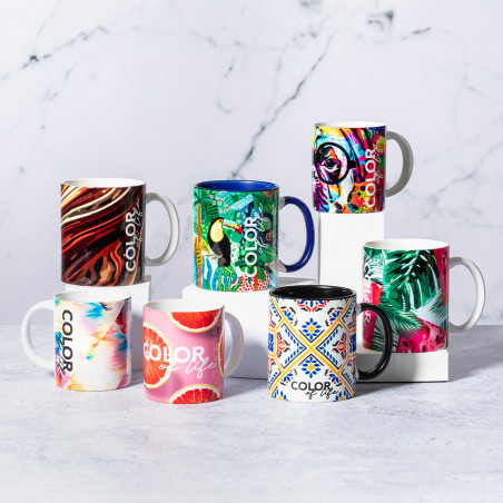 Tazza di ceramica bianca da 250 ml Ideale per Sublimazione
