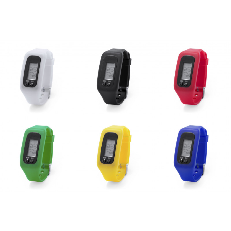 Orologio digitale sportivo con cinturino in silicone