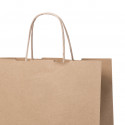Borsa di carta kraft con manici attorcigliati Ideale per eventi e regali