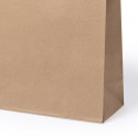 Borsa di carta kraft con manici attorcigliati Ideale per eventi e regali