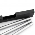 Matite di legno argentate in confezione da 3 unità