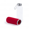 Bidone di Vetro con Custodia in Neoprene da 420ml: Il dettaglio ecologico, colorato e pratico per i tuoi eventi