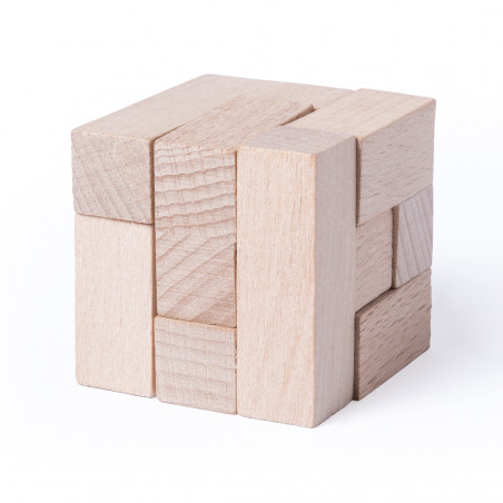 Set di 3 Giochi di Abilità in Legno Naturale in Scatola