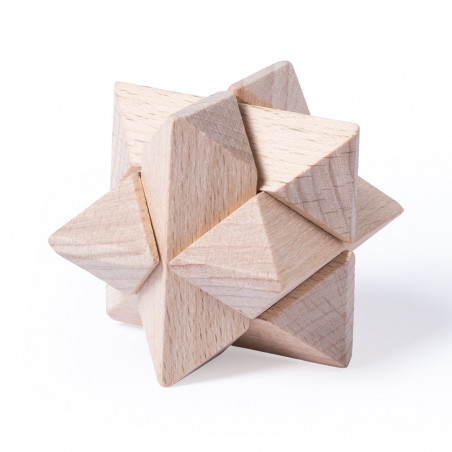 Set di 3 Giochi di Abilità in Legno Naturale in Scatola