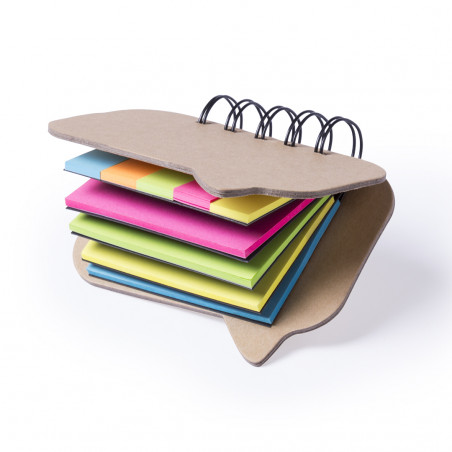 Blocchi di note adesive con design a forma di fumetto Originale ed ecologico